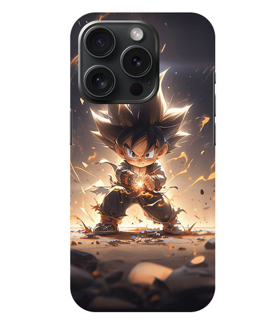 Son Goku Back Cover For  Iphone 15 Pro Max