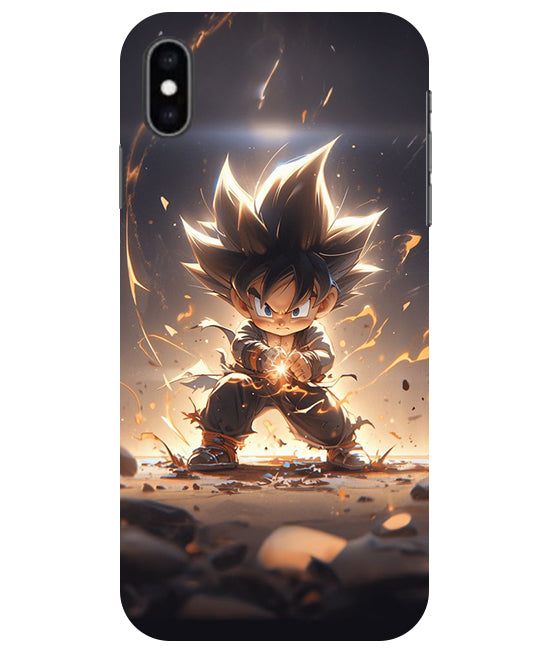 Son Goku Back Cover For Apple Iphone X