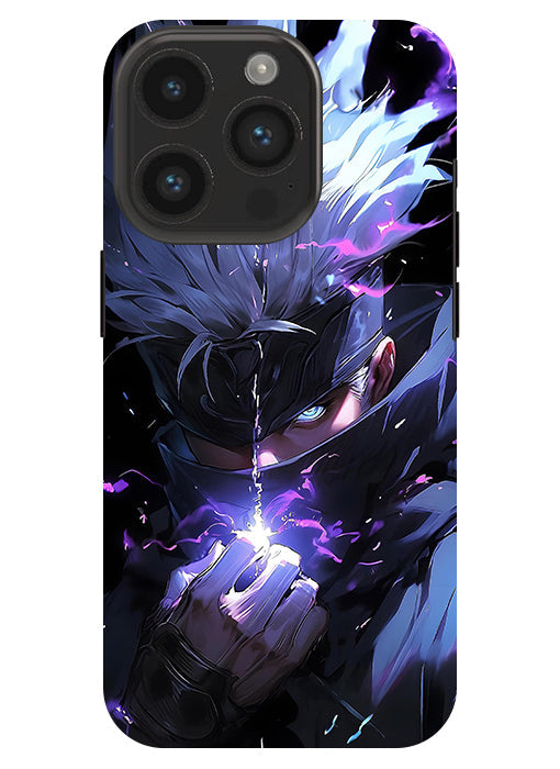 Satoru Gojo Purple Phone Case For Apple Iphone 14 Pro Max
