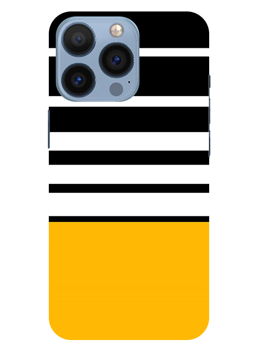 Horizontal Stripes Back Cover For  Apple Iphone 13 Pro