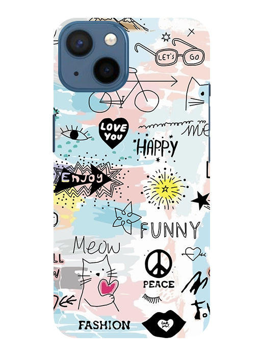 Love You Back Cover For  Apple Iphone 14 Plus