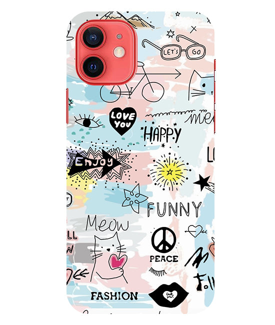 Love You Back Cover For  Iphone 12 Mini