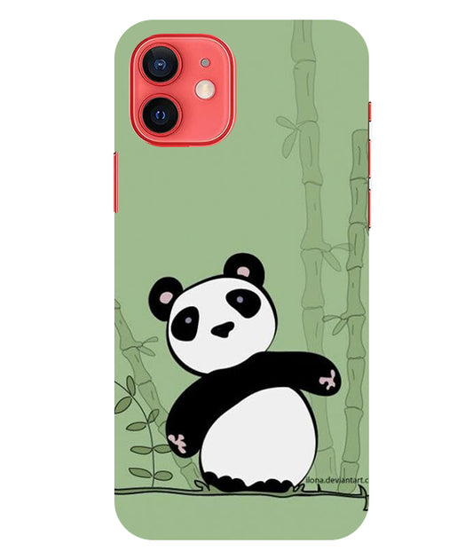 Panda Back Cover For  Iphone 12 Mini