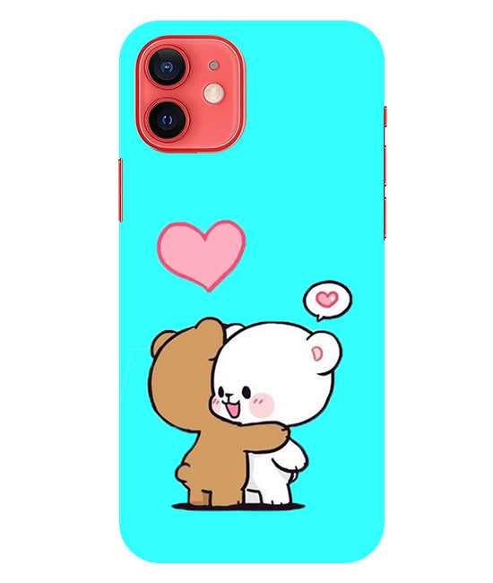 Love Panda Back Cover For  Iphone 12 Mini
