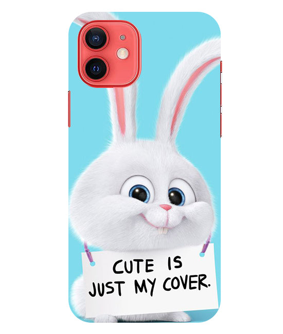 Cute is just my cover Back Cover For  Iphone 12