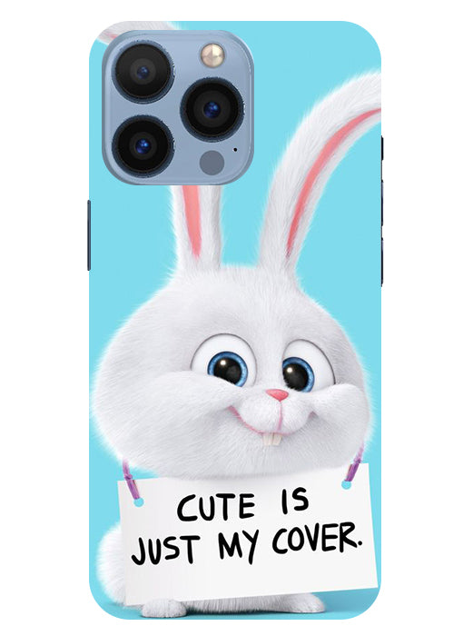 Cute is just my cover Back Cover For  Apple Iphone 13 Pro