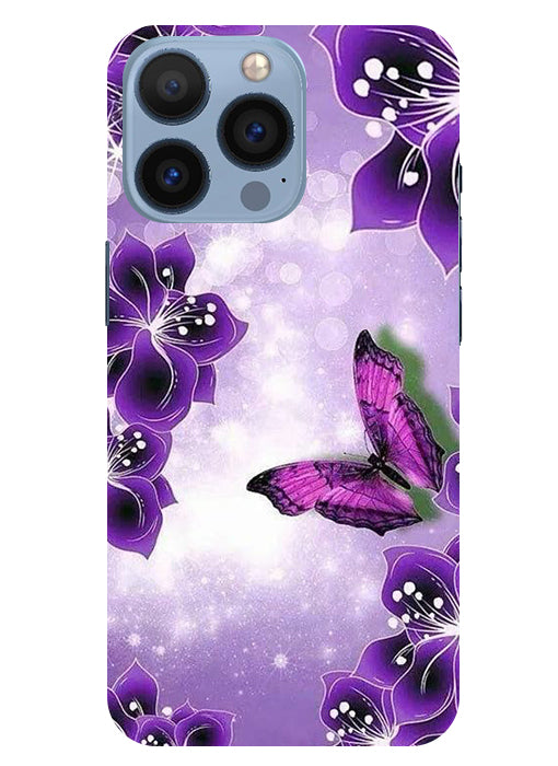 Butterfly Back Cover For Apple Iphone 13 Pro