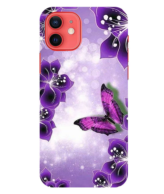 Butterfly Back Cover For Iphone 12 Mini