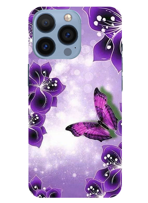 Butterfly Back Cover For Apple Iphone 13 Pro Max