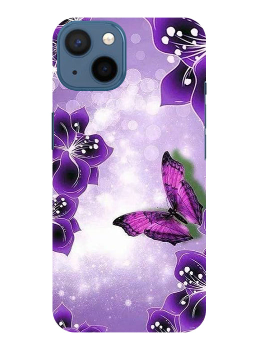 Butterfly Back Cover For Iphone 13