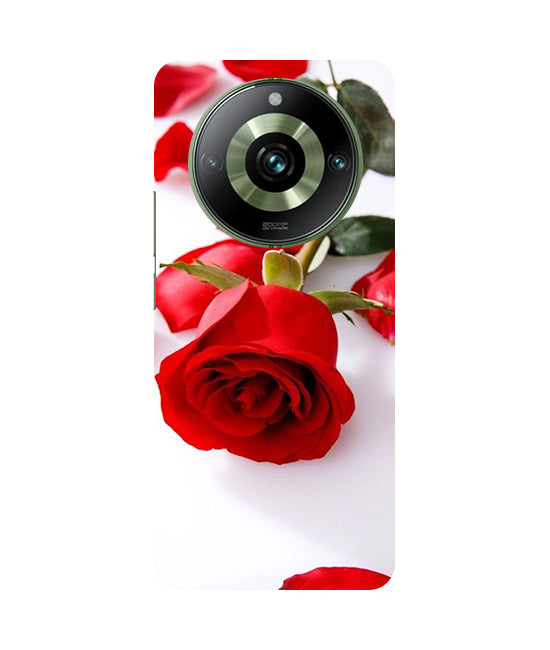 Rose Design Back Cover For Realme 12 Pro 5G/ 12 Pro Plus 5G