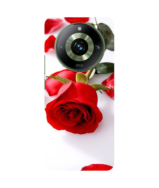 Rose Design Back Cover For Realme 12 Plus 5G