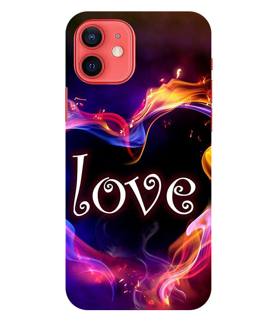 Love Back Cover For  Iphone 12 Mini