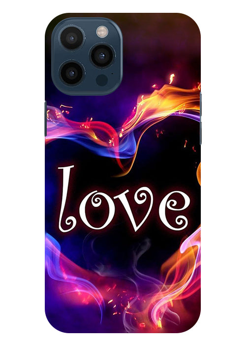 Love Back Cover For  Iphone 12 Pro