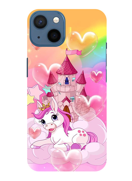 Cute Unicorn Design back Cover For  Apple Iphone 13 Mini