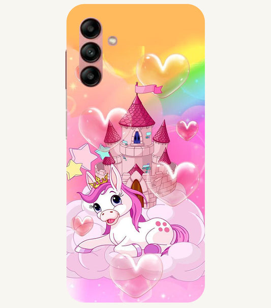 Cute Unicorn Design back Cover For  Samsung Galaxy M13 4G