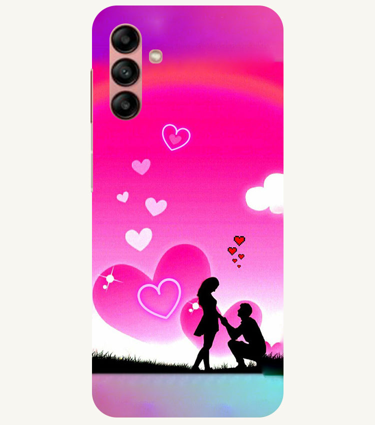 Beautiful Couple Propose  Back Cover For  Samsung Galaxy M13 4G