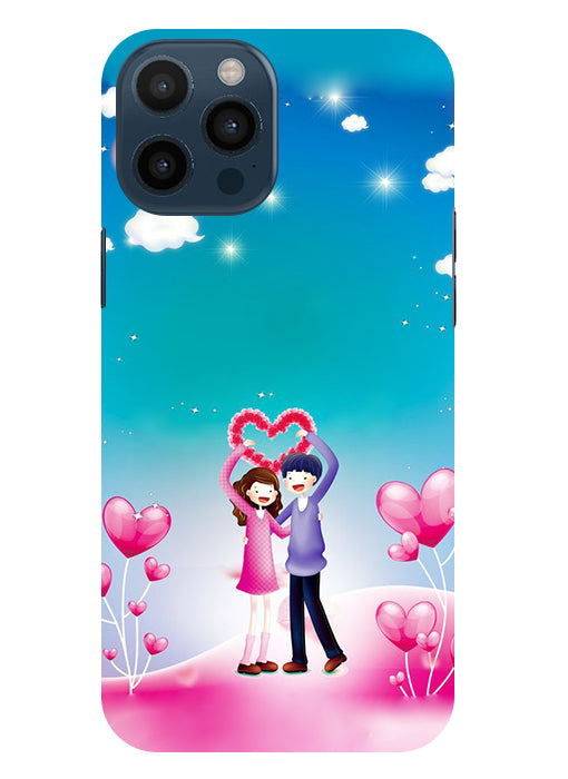 Couple Heart Back Cover For  Iphone 12 Pro Max