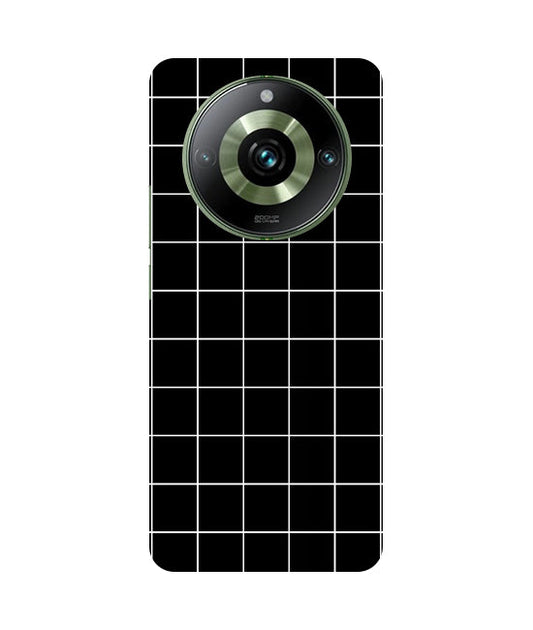 Checkers Box Design Back Cover For   Realme 12 5G