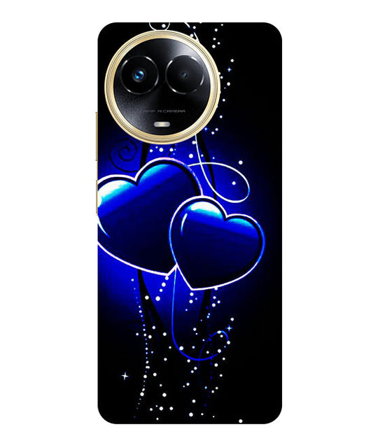 Heart Design 1 Printed Back Cover For Realme Narzo 60x 5G