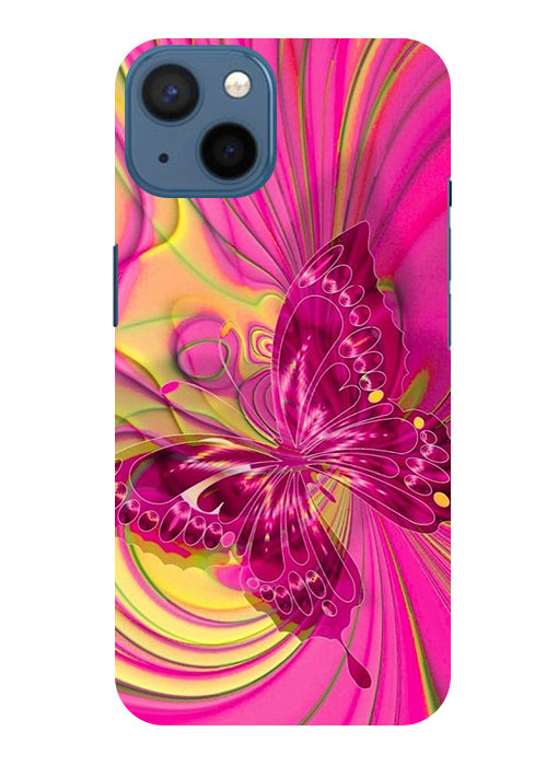 Butterfly 2 Back Cover For Apple Iphone 13 Mini