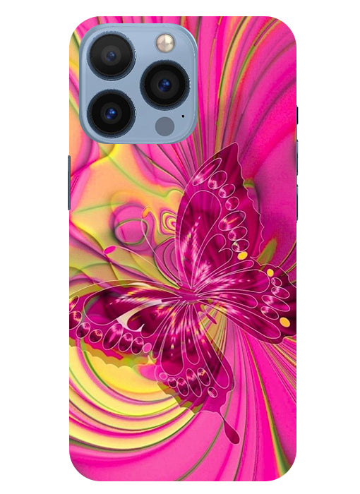 Butterfly 2 Back Cover For Apple Iphone 13 Pro