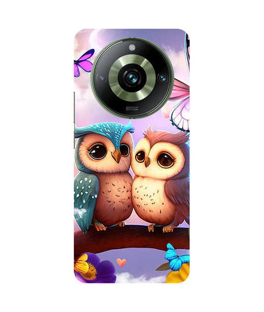 Owl Back Cover For  Realme 12 5G