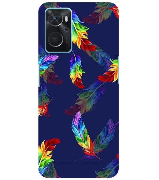 Multicolor Leaf Back Cover For  Oppo K10 4G/Realme 9i 4G/Oppo A96