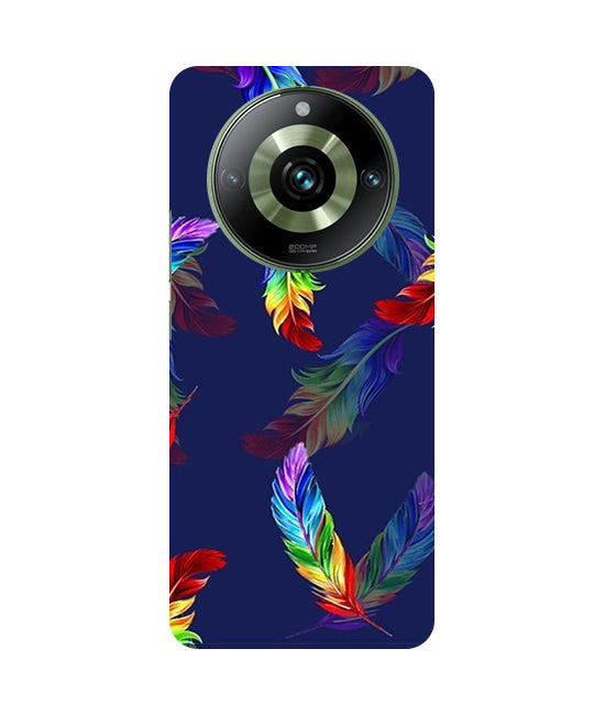 Multicolor Leaf Back Cover For  Realme 12 5G