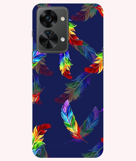 Multicolor Leaf Back Cover For  OnePlus Nord 2T 5G