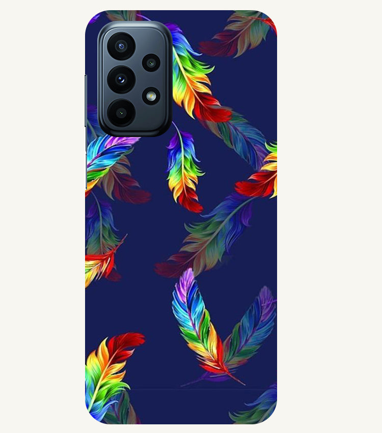 Multicolor Leaf Back Cover For  Samsung Galaxy A23 5G