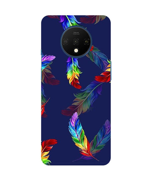 Multicolor Leaf Back Cover For  OnePlus 7T