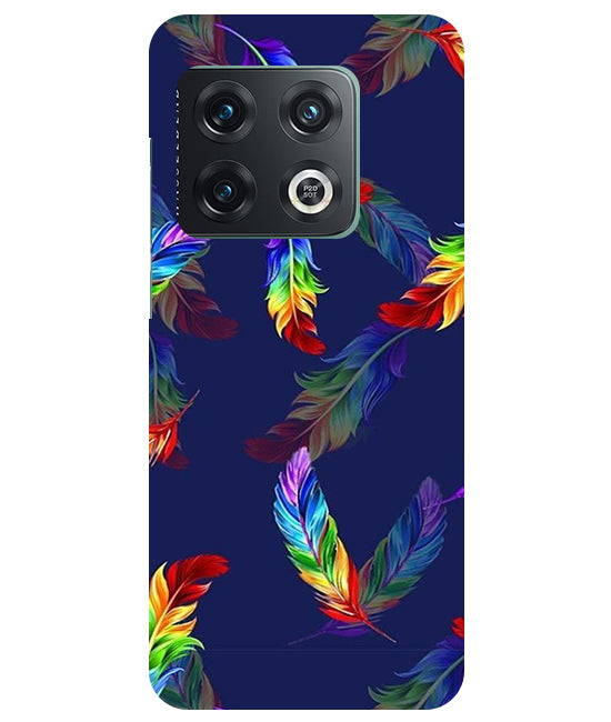 Multicolor Leaf Back Cover For  OnePlus 10 Pro 5G