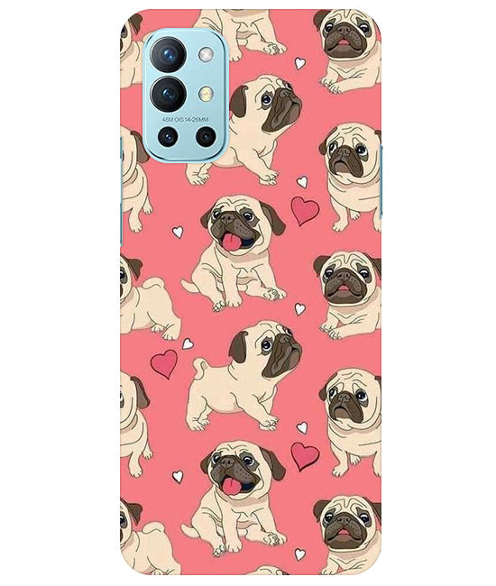 Cuties Puppy Back Cover for  OnePlus 9R