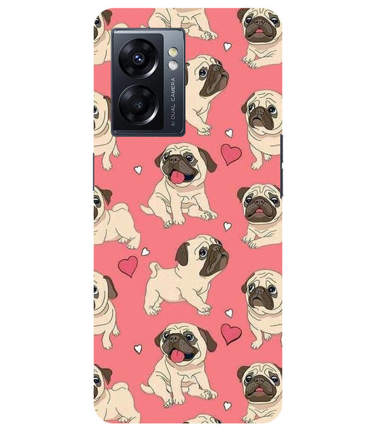 Cuties Puppy Back Cover for  Oppo K10 5G