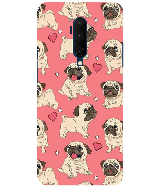 Cuties Puppy Back Cover for  OnePlus 7T Pro