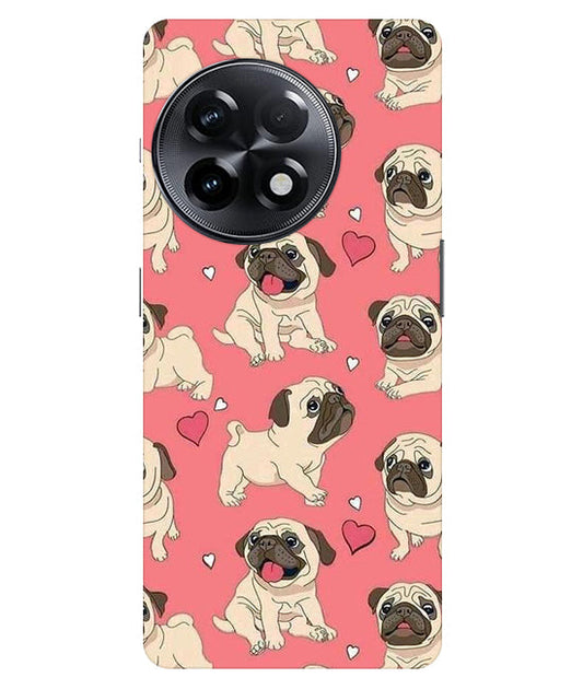 Cuties Puppy Back Cover for  OnePlus 11R