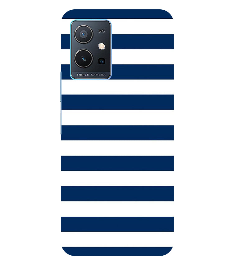 Pattern Creations Stripes Back Cover For Vivo T1 5G/Vivo Y75 5G/iQOO Z6 5G