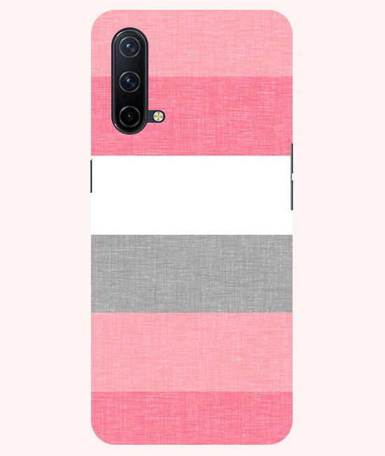 Multicolor Stripes Back Cover For  OnePlus Nord CE 5G