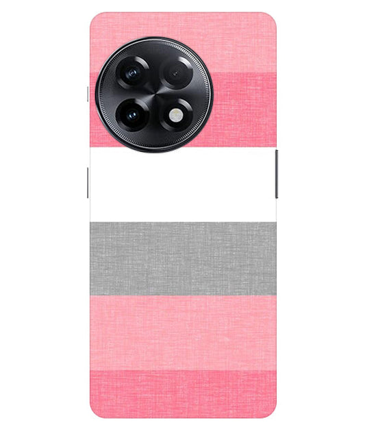 Multicolor Stripes Back Cover For  OnePlus 11R