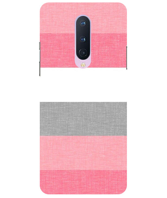 Multicolor Stripes Back Cover For  OnePlus 8