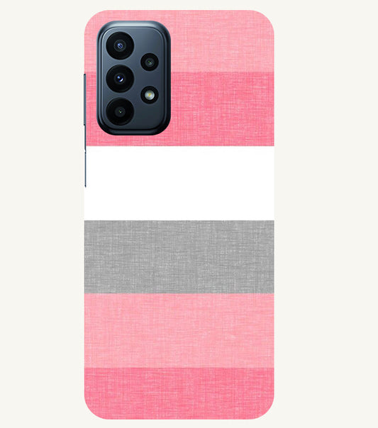 Multicolor Stripes Back Cover For  Samsung Galaxy A23 5G