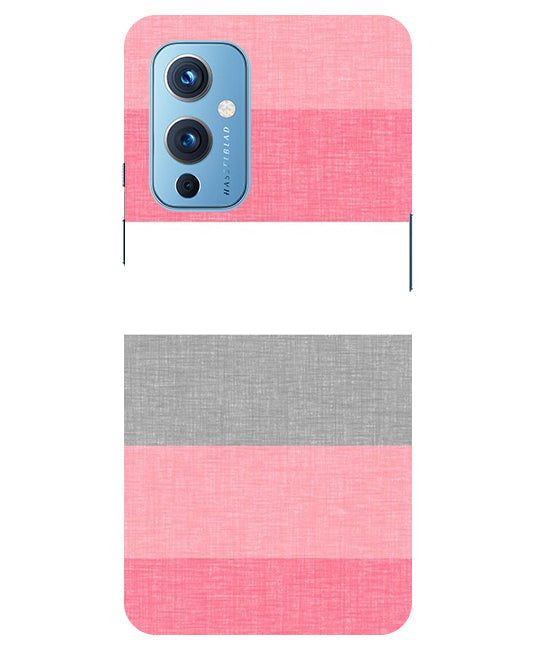 Multicolor Stripes Back Cover For  OnePlus 9