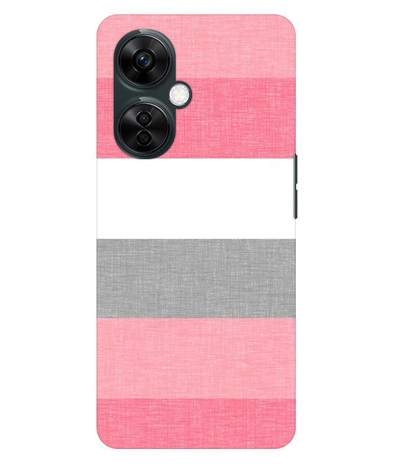 Multicolor Stripes Back Cover For  OnePlus Nord CE 3 Lite 5G