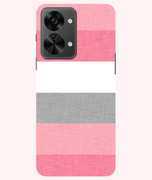 Multicolor Stripes Back Cover For  OnePlus Nord 2T 5G