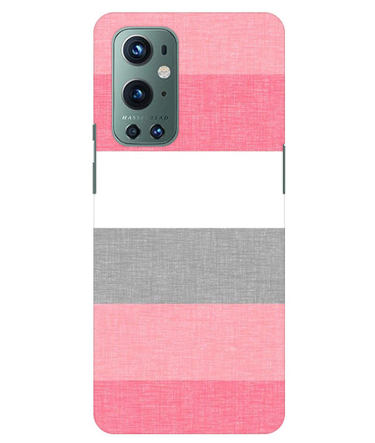 Multicolor Stripes Back Cover For  OnePlus 9 Pro