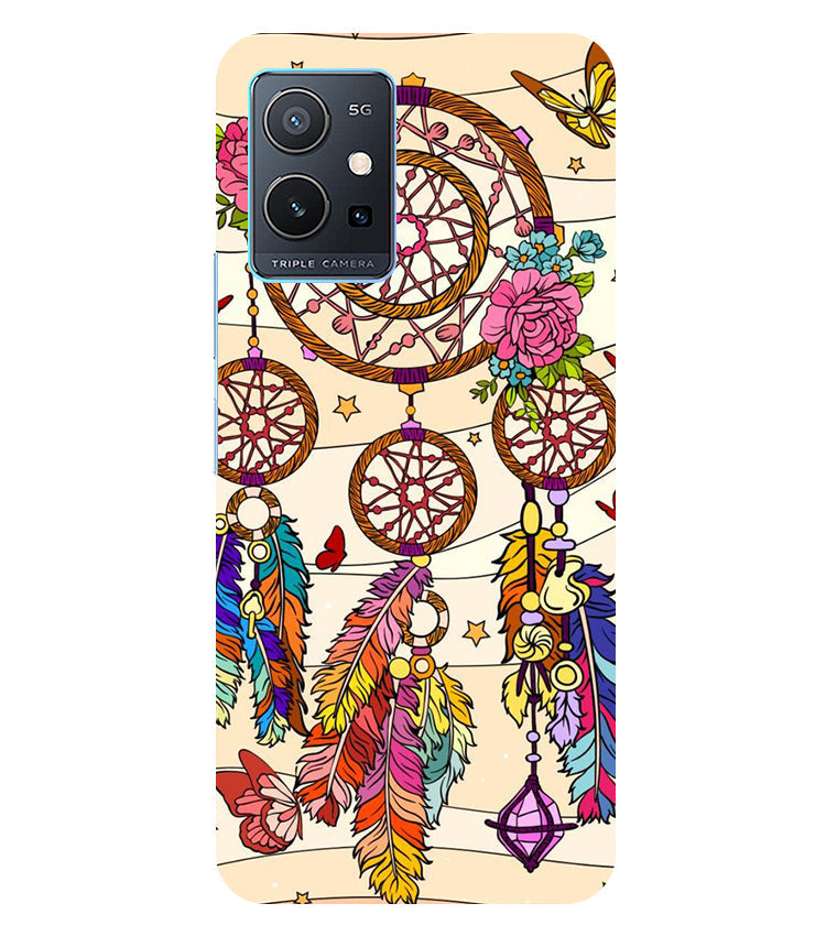 Pattern Creations Dream Catchers 1 Back Cover For Vivo T1 5G/Vivo Y75 5G/iQOO Z6 5G