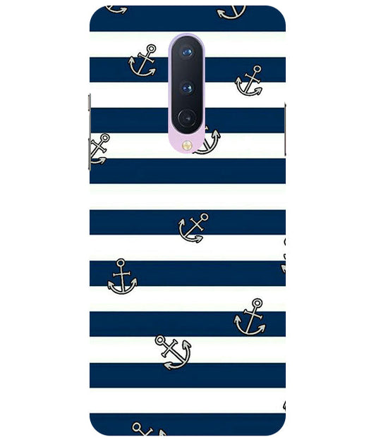 Stripes Patter Back Cover For  OnePlus 8