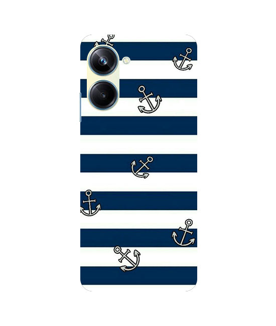 Stripes Patter Back Cover For  Realme 10 Pro 5G