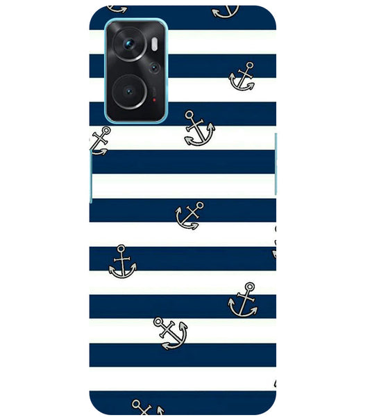 Stripes Patter Back Cover For  Oppo K10 4G/Realme 9i 4G/Oppo A96